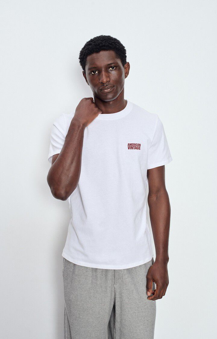 American Vintage T-SHIRT MC COL ROND MYKO02CE26 ORTIE