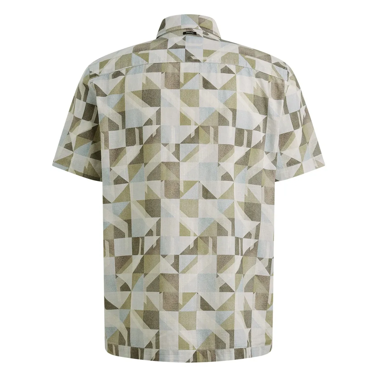 Vanguard Short Sleeve Shirt Geo Spring game VSIS2603233 Cloud Dancer