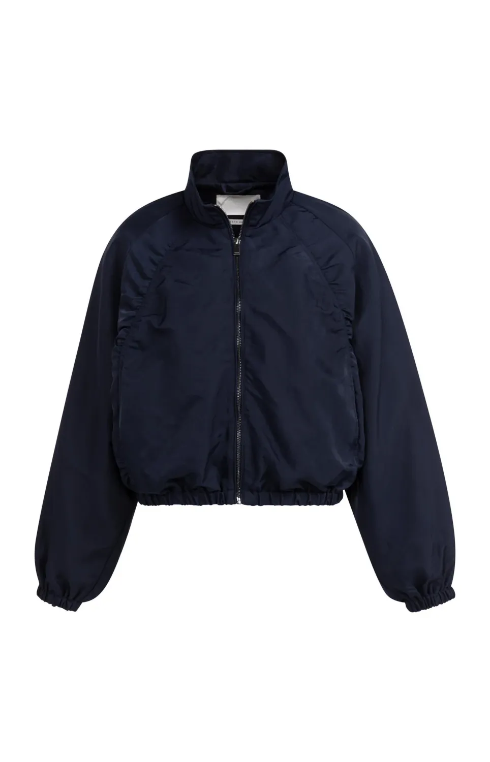 YaYa Kort jack met plooidetails 02-001072-603 NAVY BLAZER BLUE