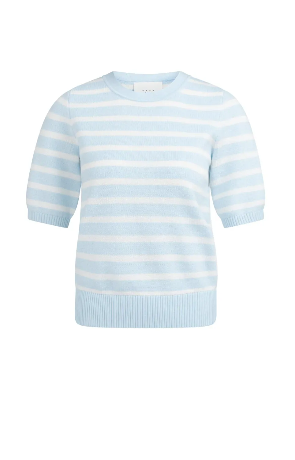 YaYa Trui met streeppatroon 01-000560-603 ICE BLUE DESSIN