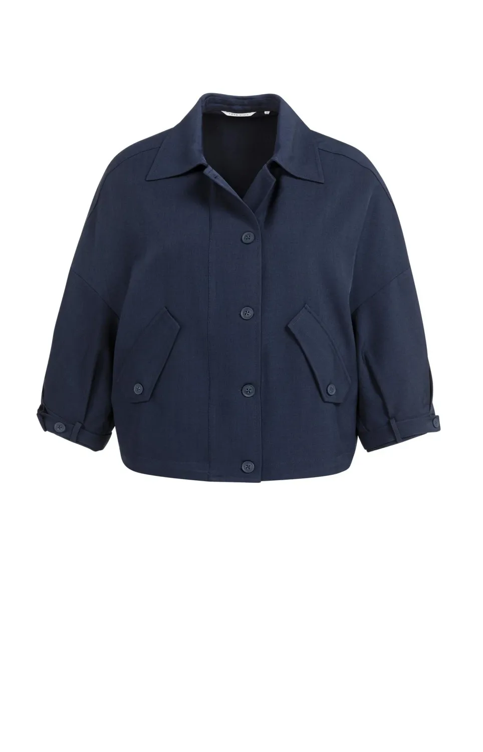 YaYa Blousejack met klepzakken 01-201206-603 NAVY BLAZER BLUE