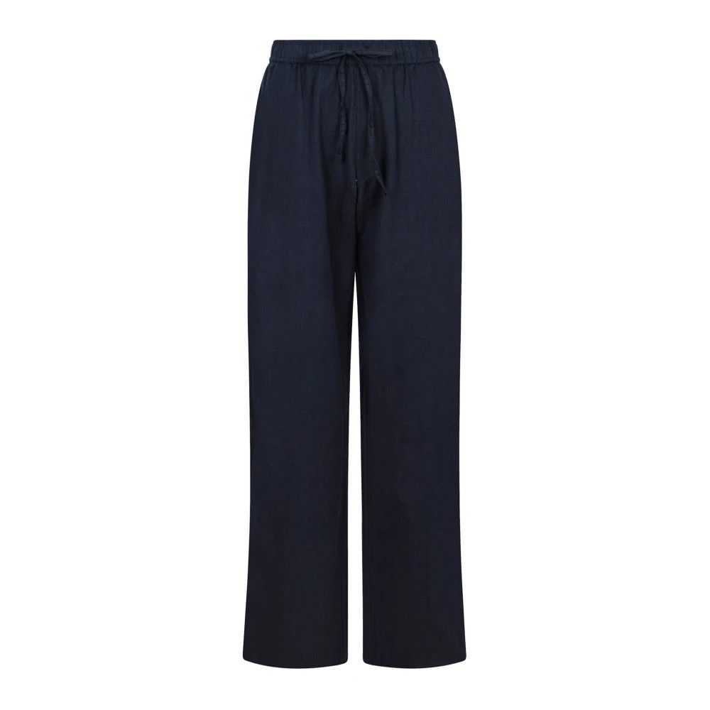 Neo Noir Sonar Linen Pants 158949 Navy