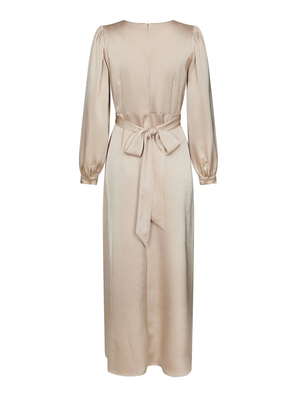 Neo Noir Bretti Heavy Sateen Dress 168431 Champagne