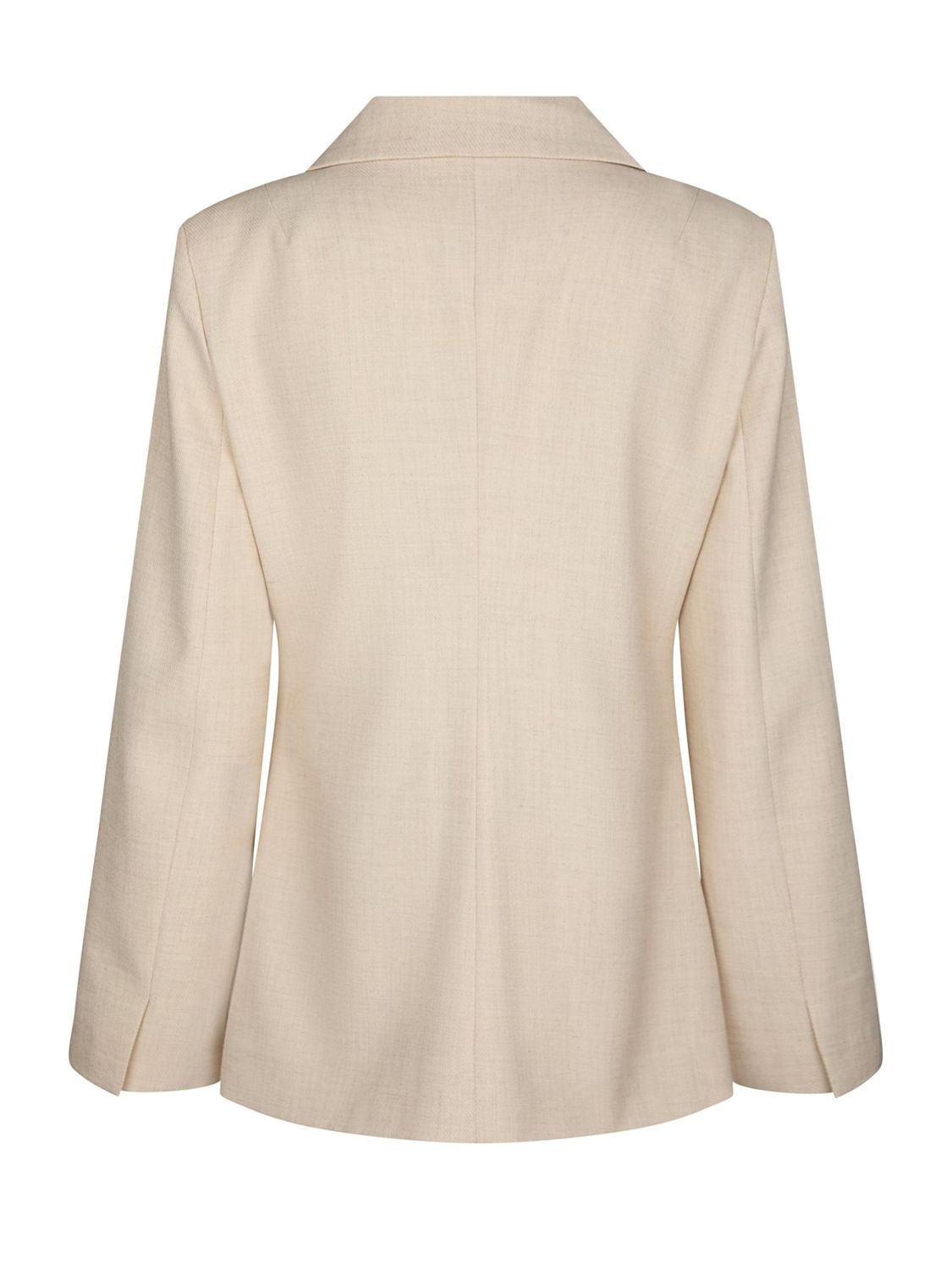 Neo Noir Carmia Melange Tie Blazer 168227 Beige Melange