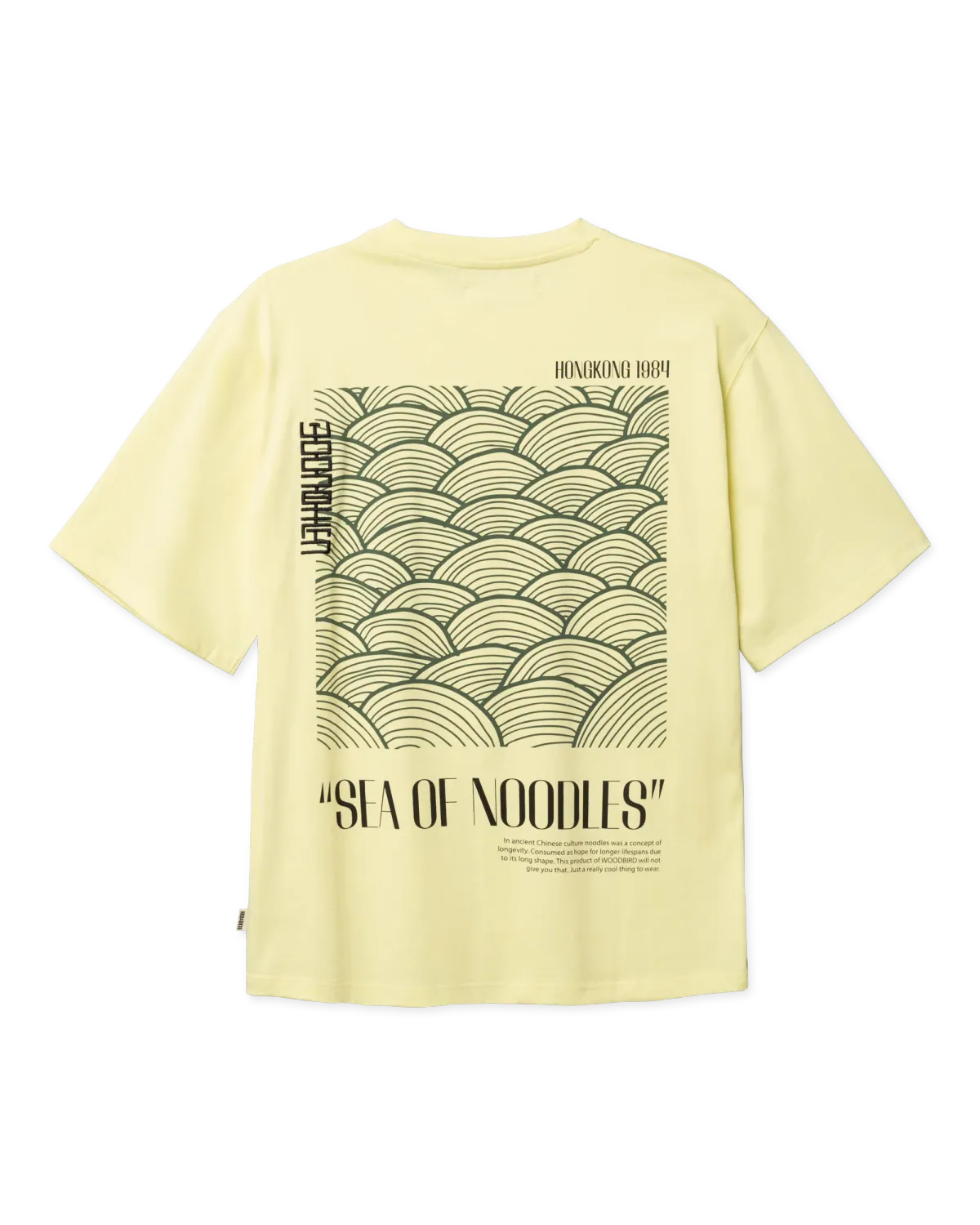 Woodbird WBBaine Sea Tee 2616-401 Wax Yellow