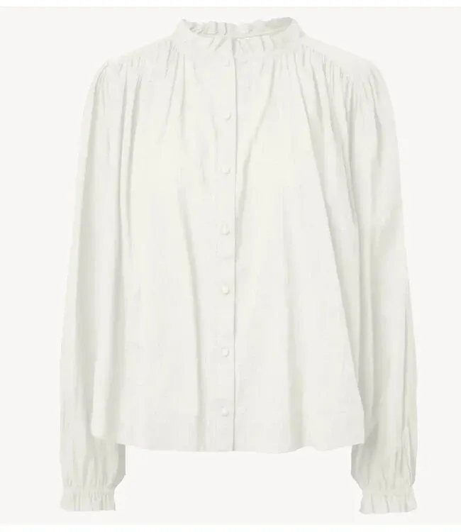 YAS YASBREEZE LS SHIRT S. 26039535 Star White