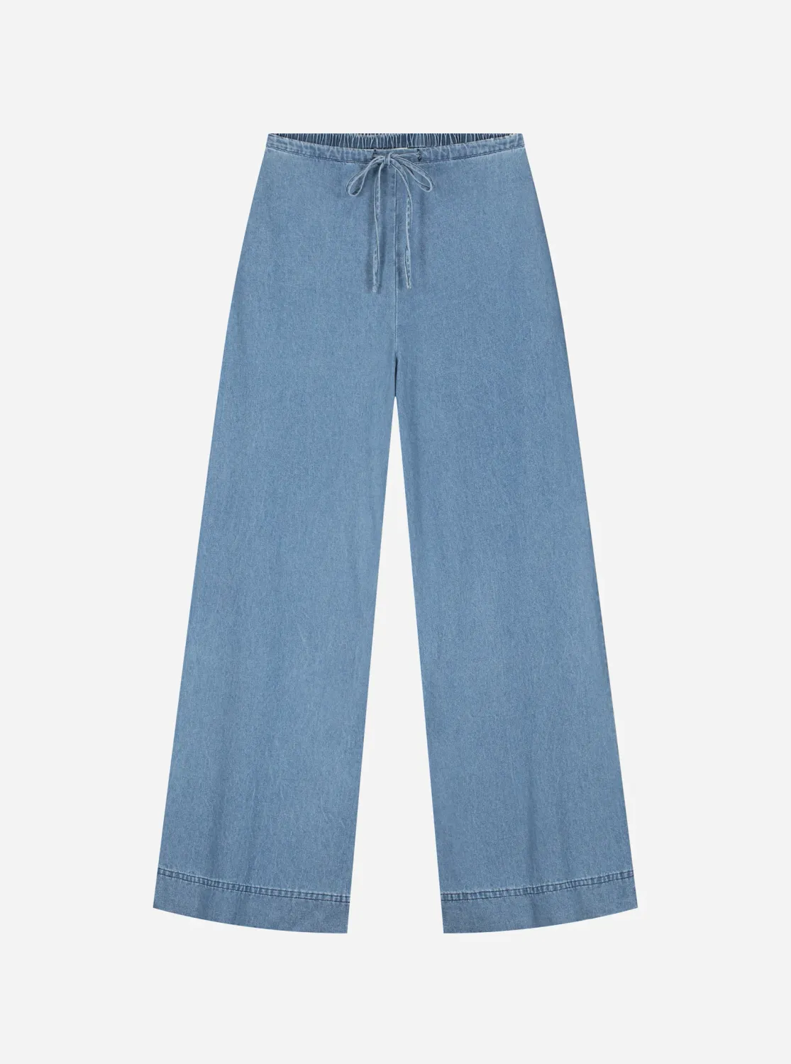 Nous Sommes Labels Lauren Chambray Trousers NO-DS26064 Light Blue