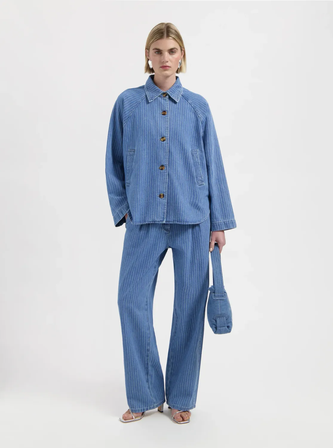 Nous Sommes Labels Lina Jeans NO-DS26025 Light Blue Stripe