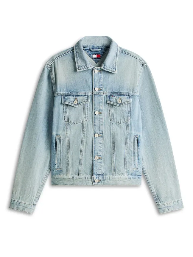 Tommy Hilfiger RYAN RGLR TRCKR JCKT EXT BJ8012 DM0DM23002 Denim Light