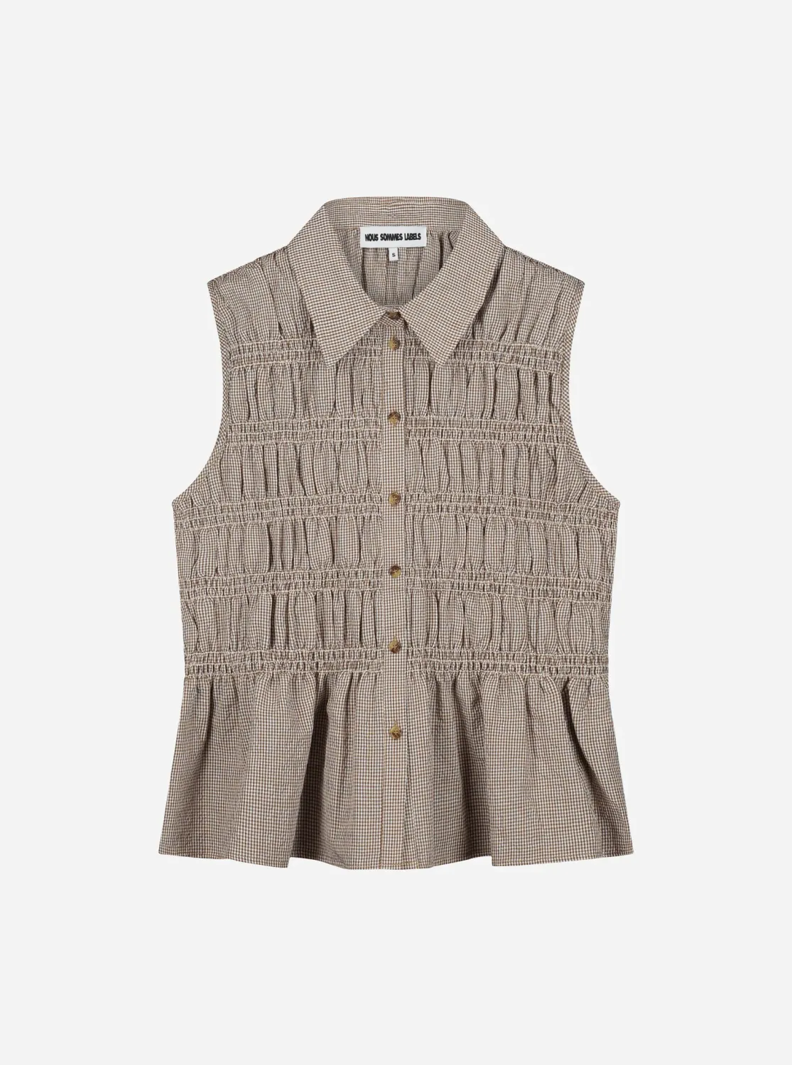 Nous Sommes Labels Celia Top NO-DS26037 Brown