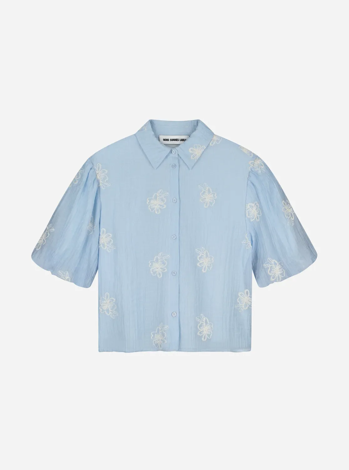 Nous Sommes Labels Nellie Blouse NO-DS26047 Light Blue