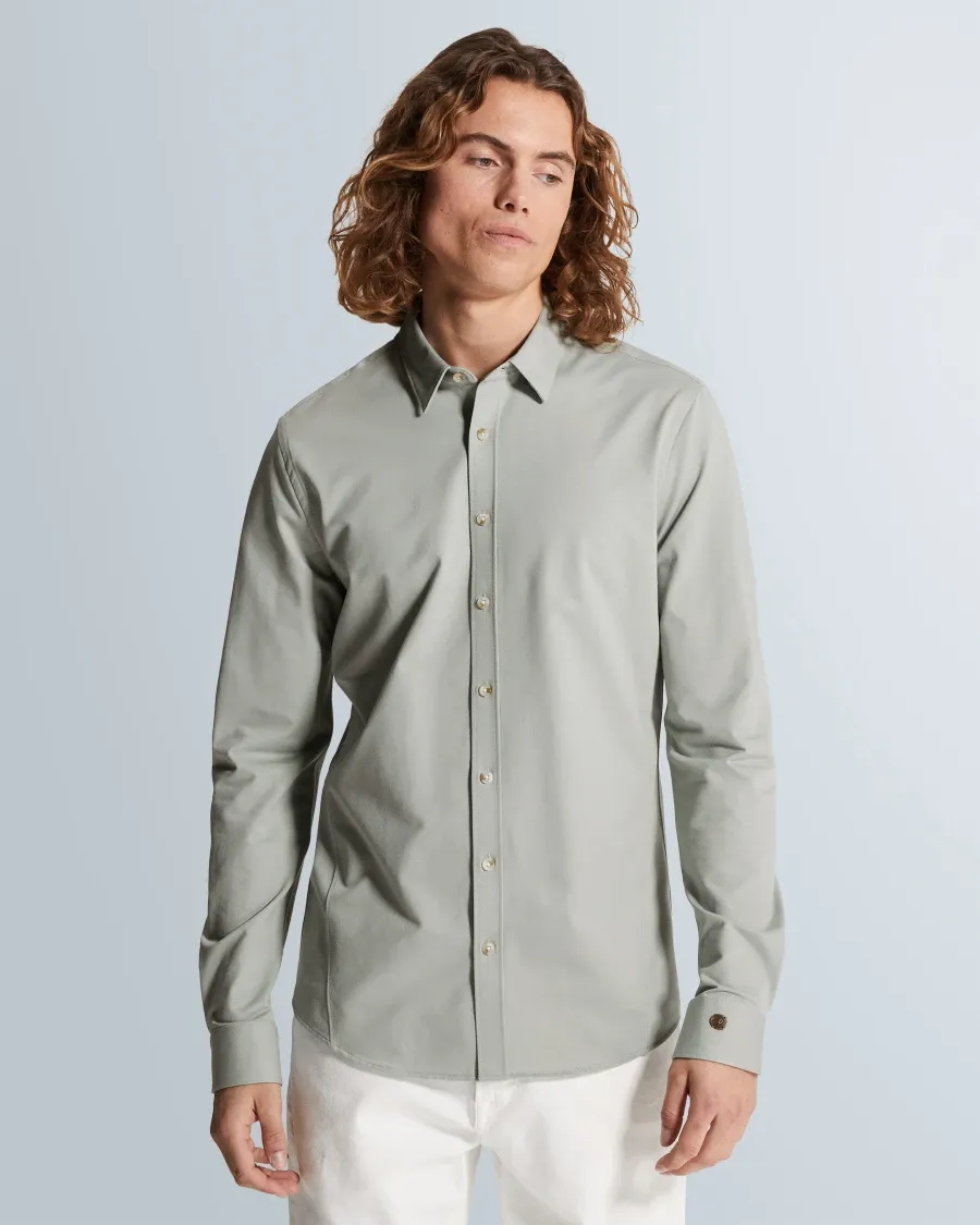 Cast Iron LONG SLEEVE SHIRT Twill Jersey 2 t CSI2603220 Belgain Block