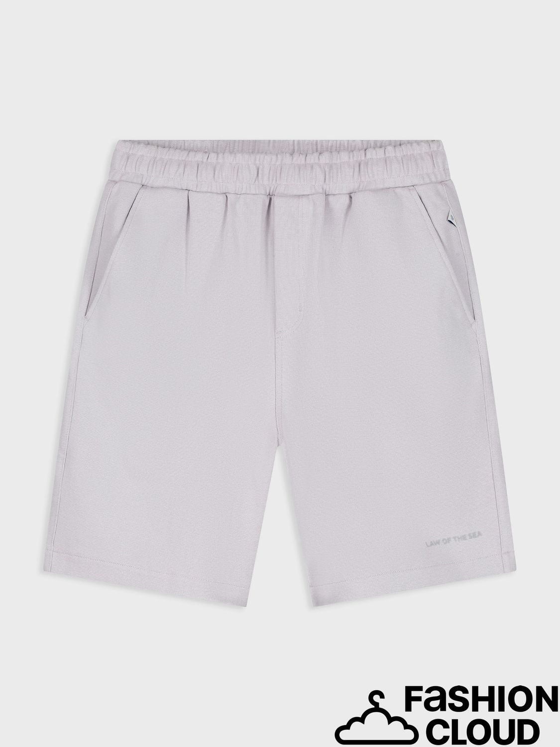 Law Of The Sea STAR RIBBED SWEAT SHORTS LAW-10346 Lilac