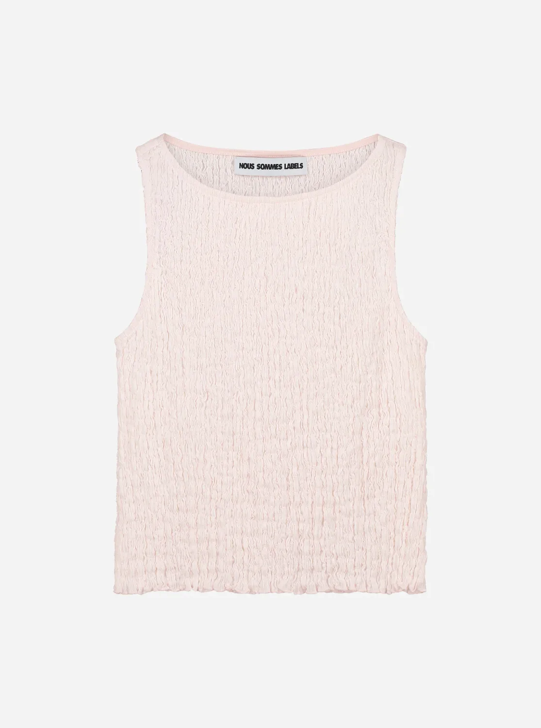 Nous Sommes Labels June Smock Top NO-DS26011 Light Pink
