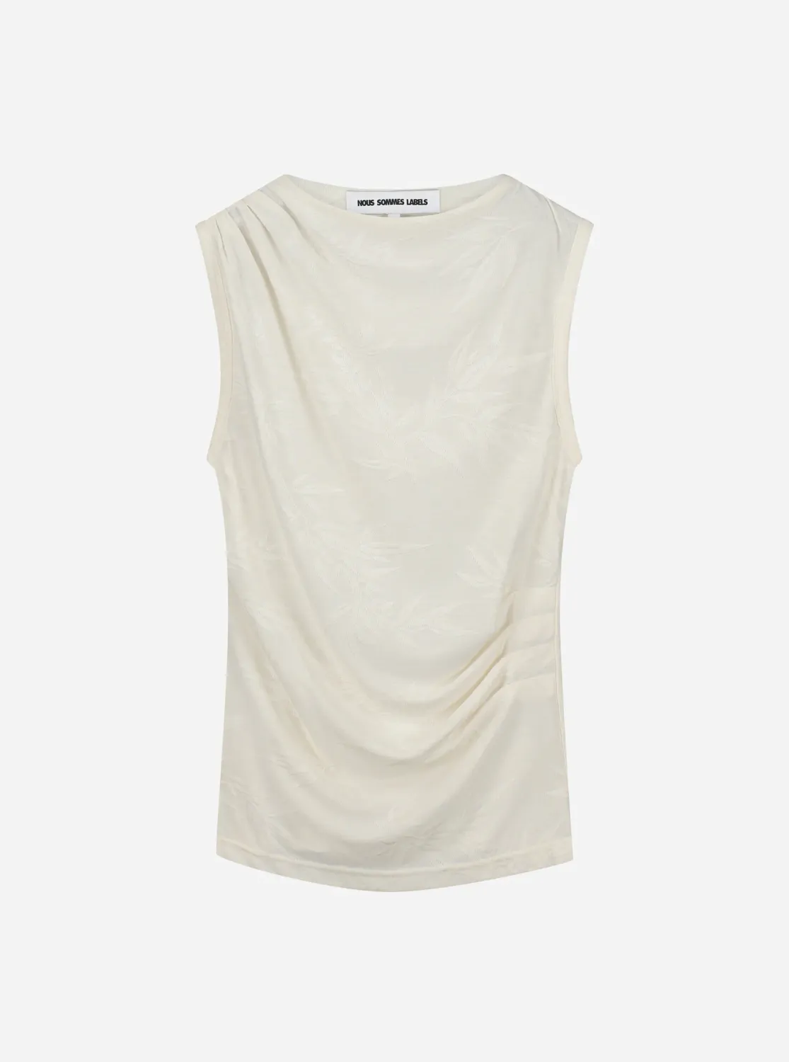 Nous Sommes Labels Edie SL Top NO-DS26050 Off White