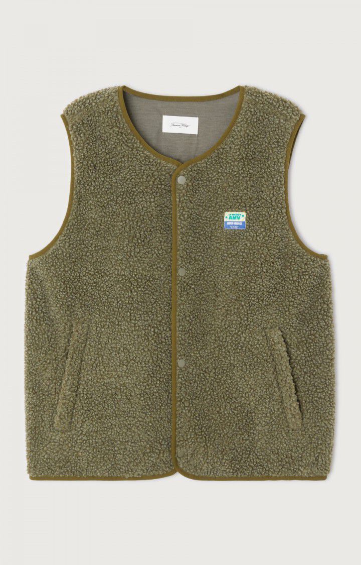 American Vintage VESTE COURTE DROIT SM BOUTONEE MHOK16AE26 ASTRE CHINE