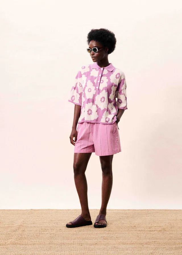 FRNCH TYPHA TOP CHM26318 VIOLINE