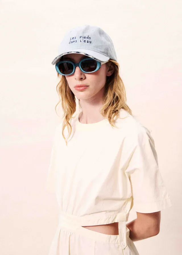 FRNCH PIEDS CAP CHA26376 BLEU JEAN