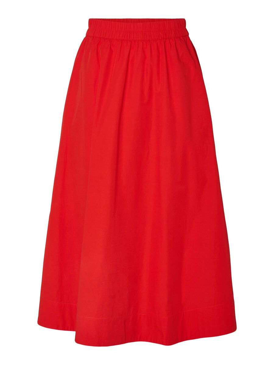 YASCOLEA HW ANKLE SKIRT S. NOOS 26039296 Fiery Red