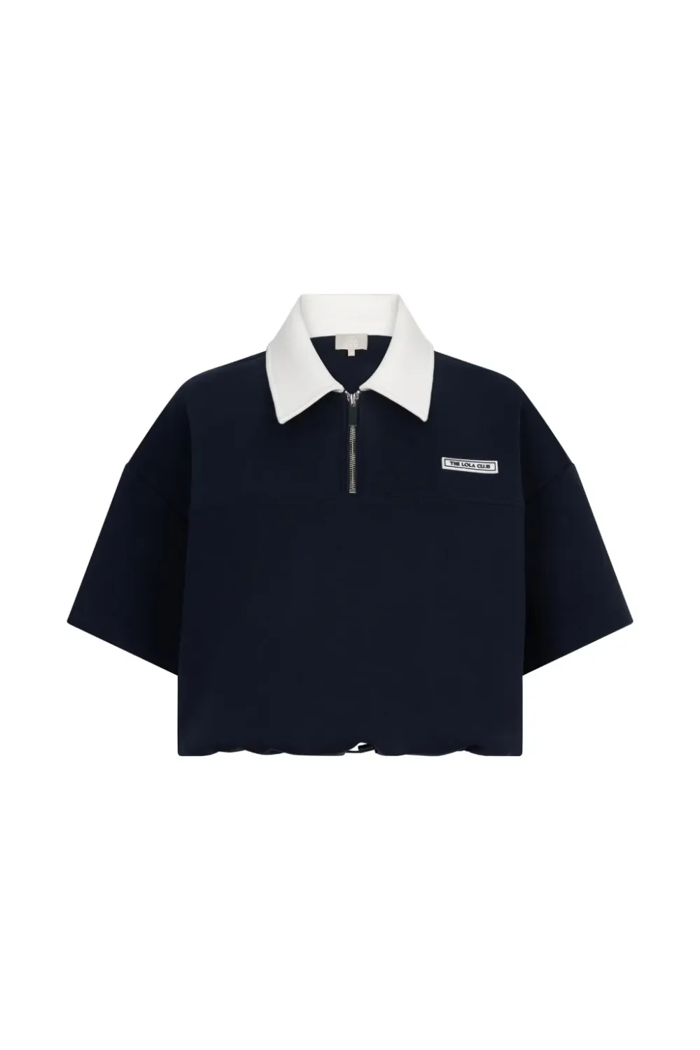The Lola Club Millie Polo Tee Millie-001 Navy