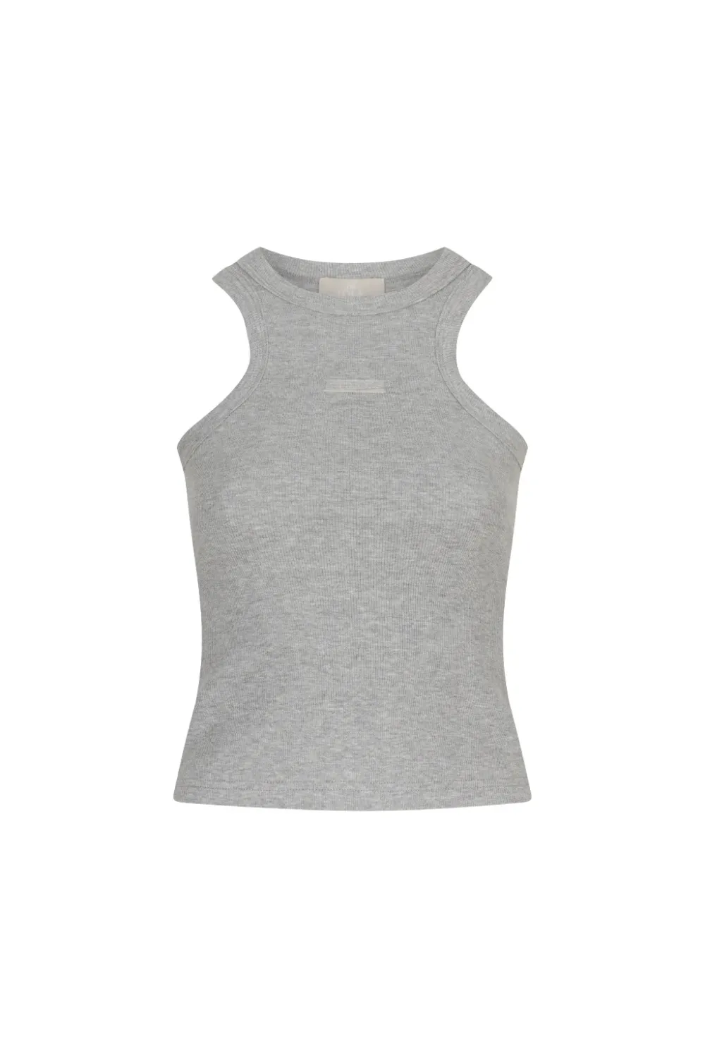 The Lola Club Jolie Singlet Jolie-001 Grey Melange