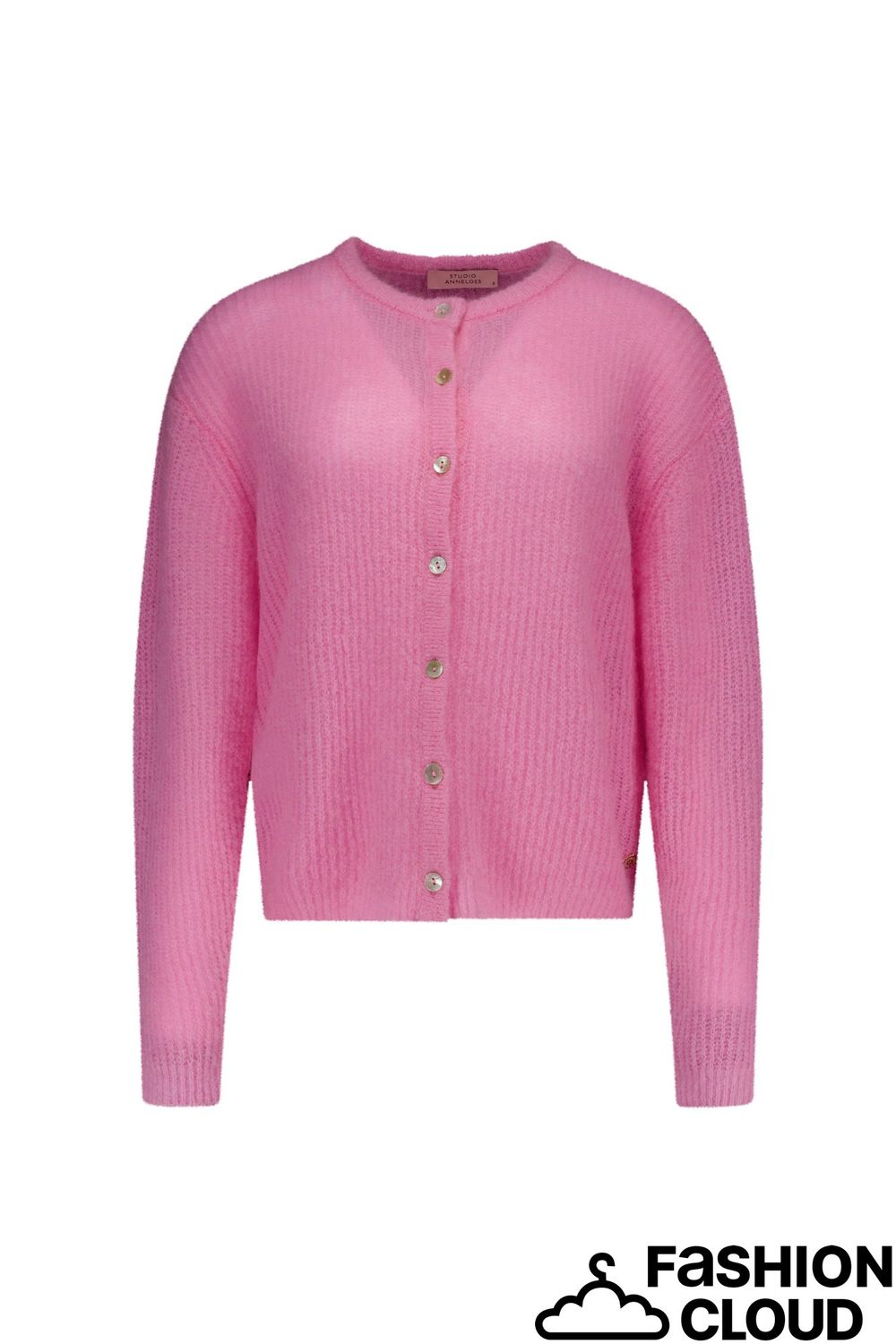 Studio Anneloes Bibi spring cardigan 13699 pop pink