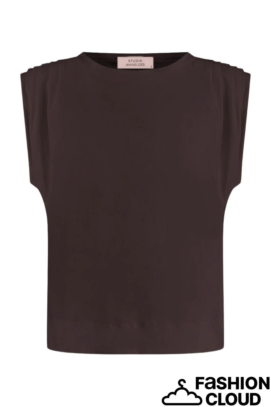 Studio Anneloes Leona top 91541 espresso Studio Anneloes Leona top 91541 espresso