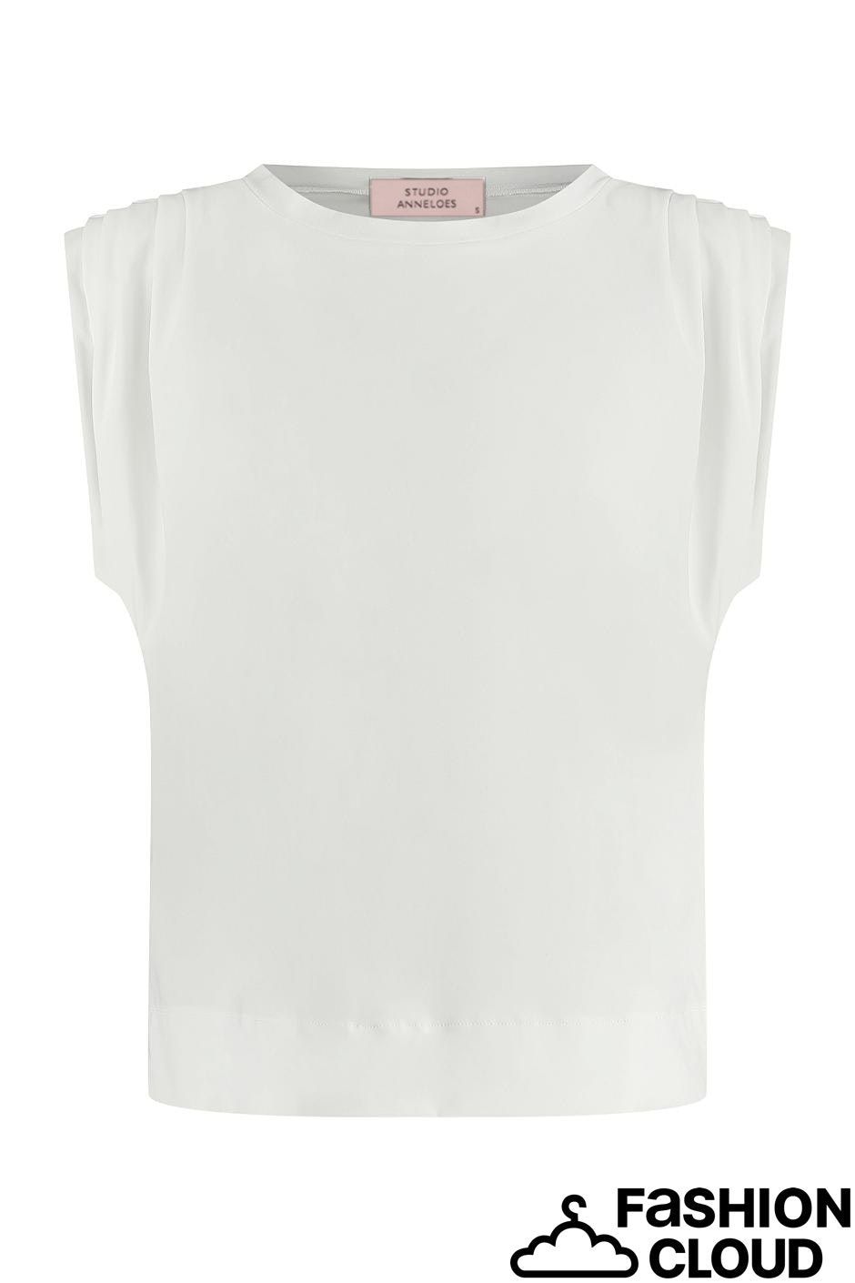 Studio Anneloes Leona top 91541 off white Studio Anneloes Leona top 91541 off white
