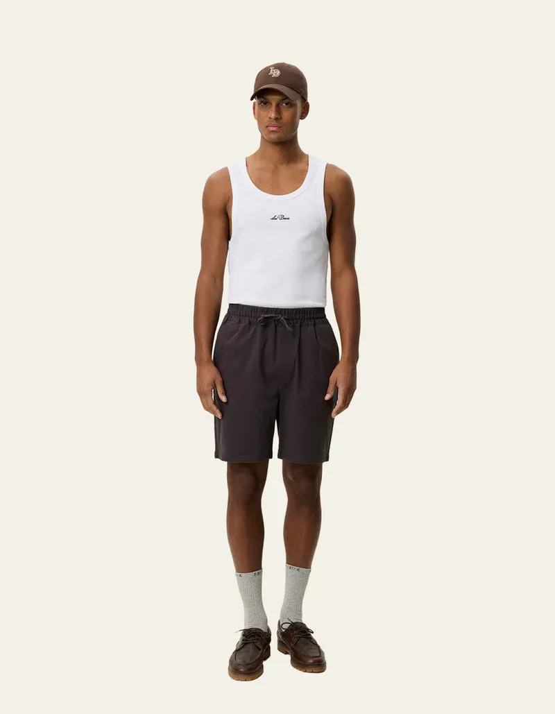 Les Deux Otto Cotton Shorts 1001504 LICORICE