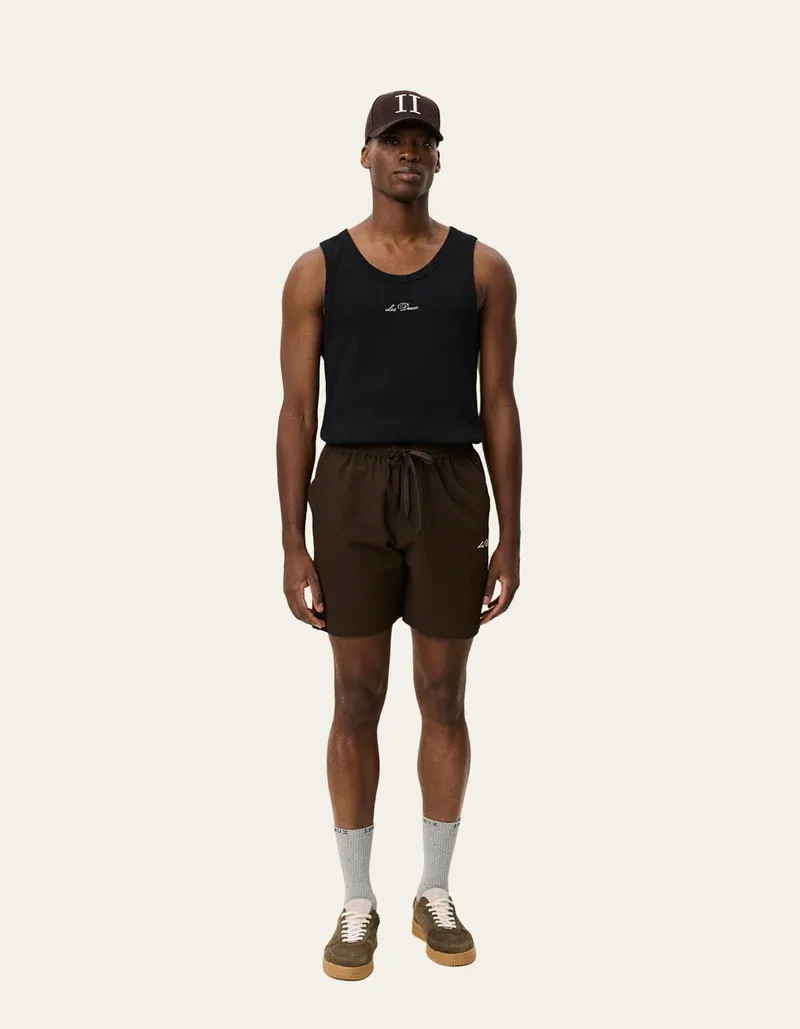 Les Deux Stan Seersucker Swim Shorts 1001348 DELICIOSO