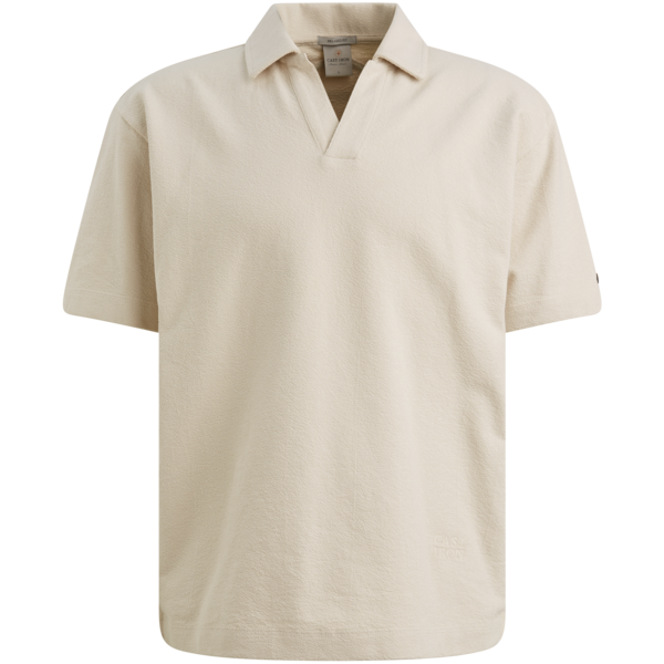 Cast Iron Short sleeve polo relaxed fit stru CPSS2604895 Silver Birch