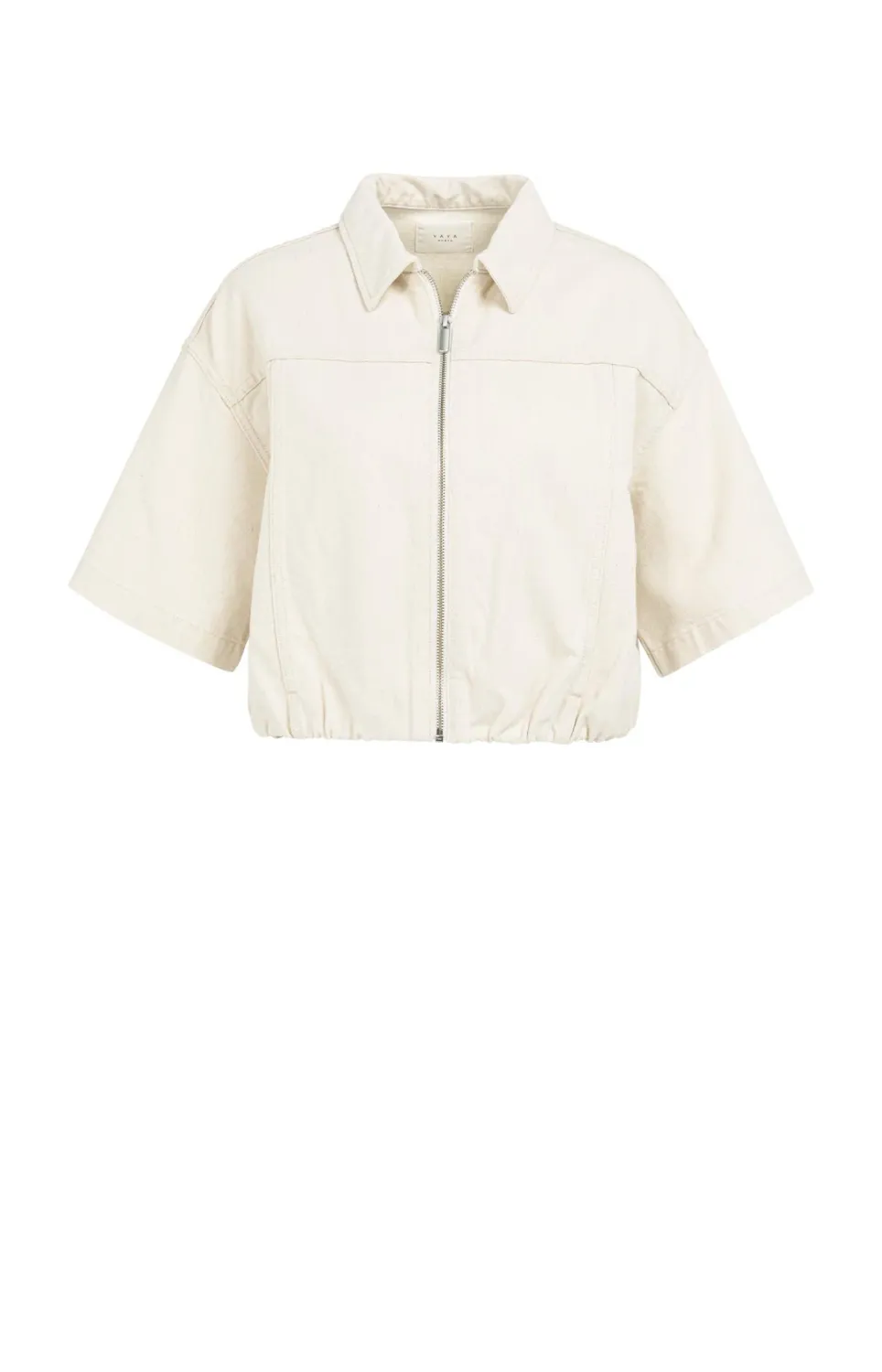 YaYa Denim look jacket 01-511053-604 CLOUD CREME WHITE