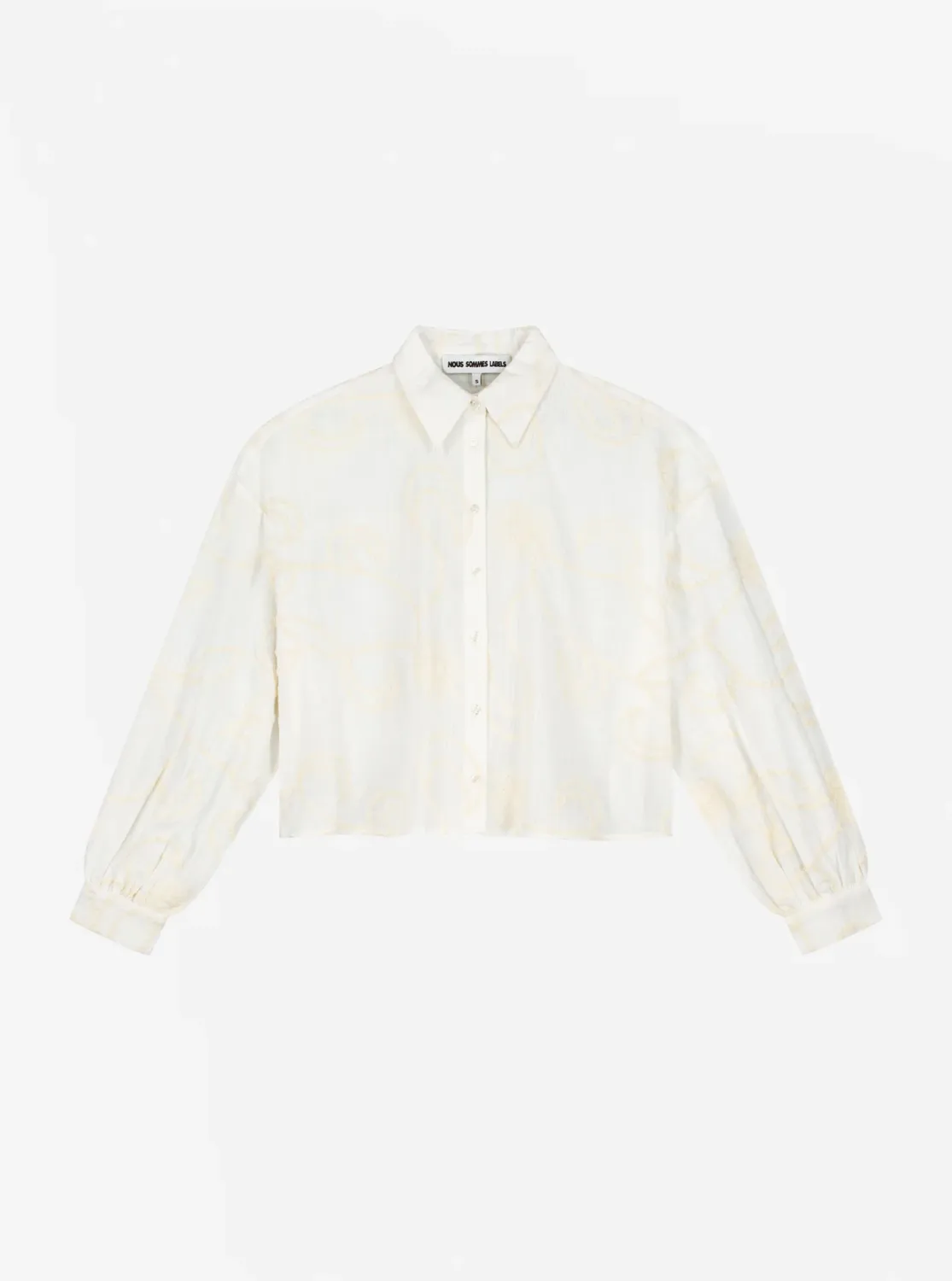 Nous Sommes Labels Liv Blouse NO-DS26042 White Nous Sommes Labels Liv Blouse NO-DS26042 White