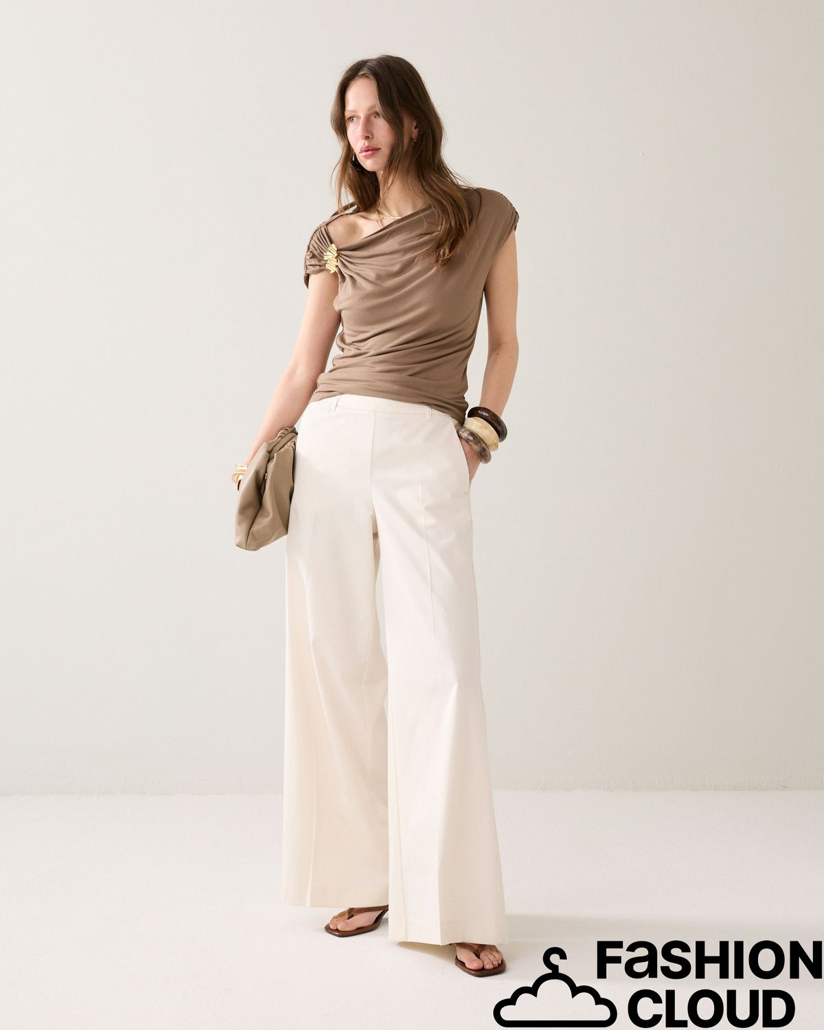 Summum Woman Trousers long Cotton stretch 4s2992-11816 115