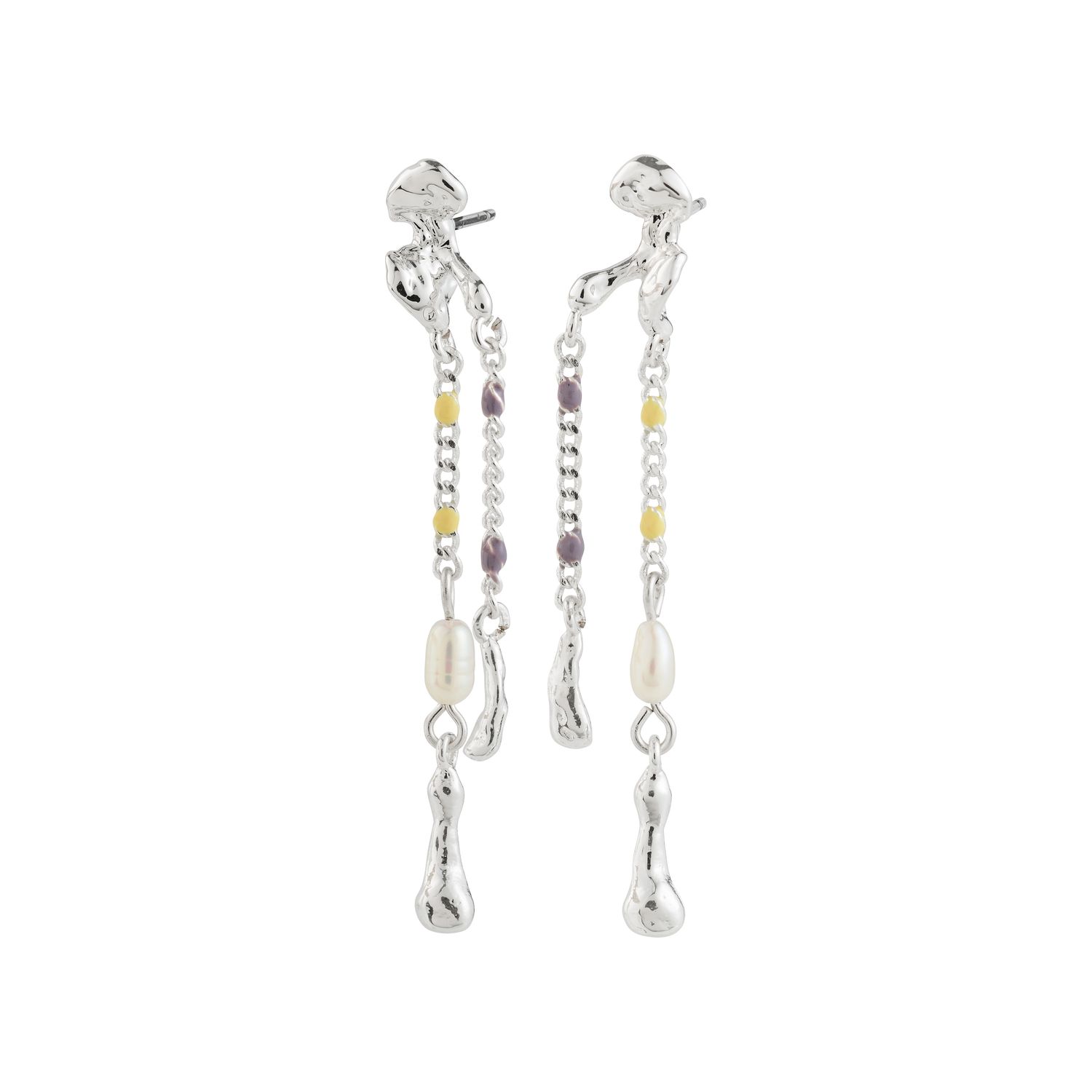 Pilgrim REGGIE earrings silver-plated 272616803 Silver Plated