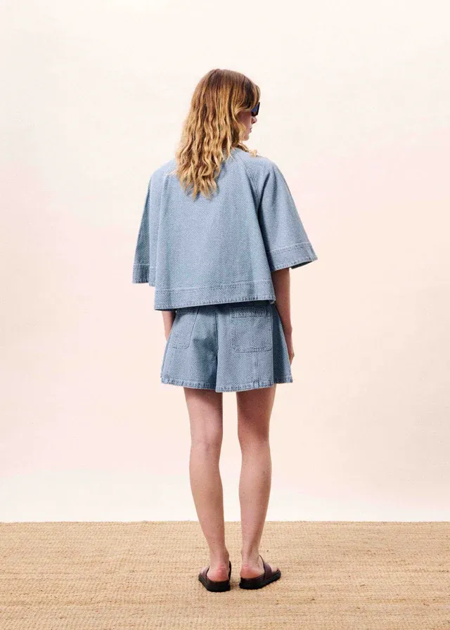 FRNCH KHOI SHORT CHC26203 BLEU CLAIR