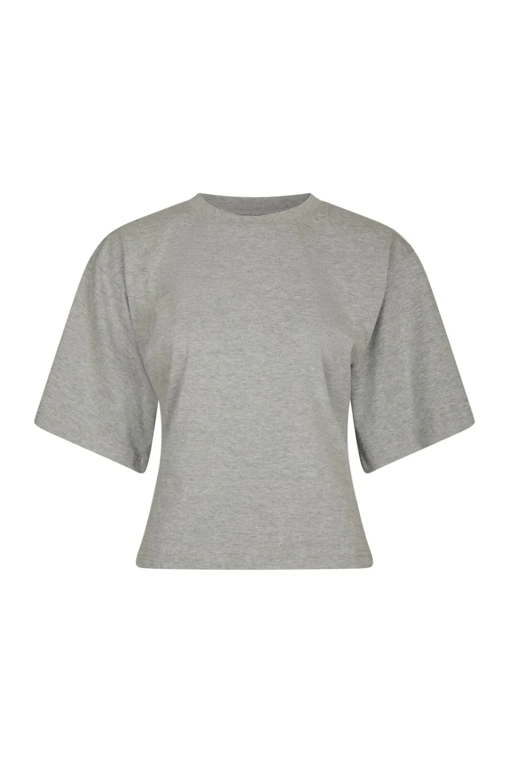 Neo Noir Asha Boxy Tee 164418 Grey melange Neo Noir Asha Boxy Tee 164418 Grey melange