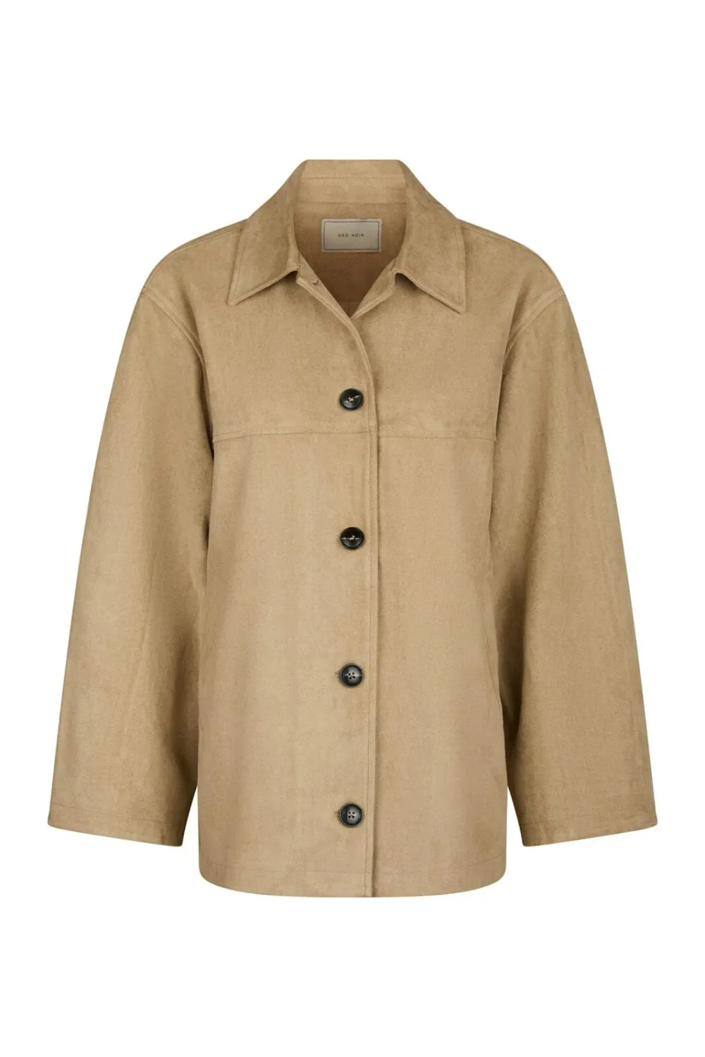 Neo Noir Ravina Faux Suede Jacket 167352 Sand