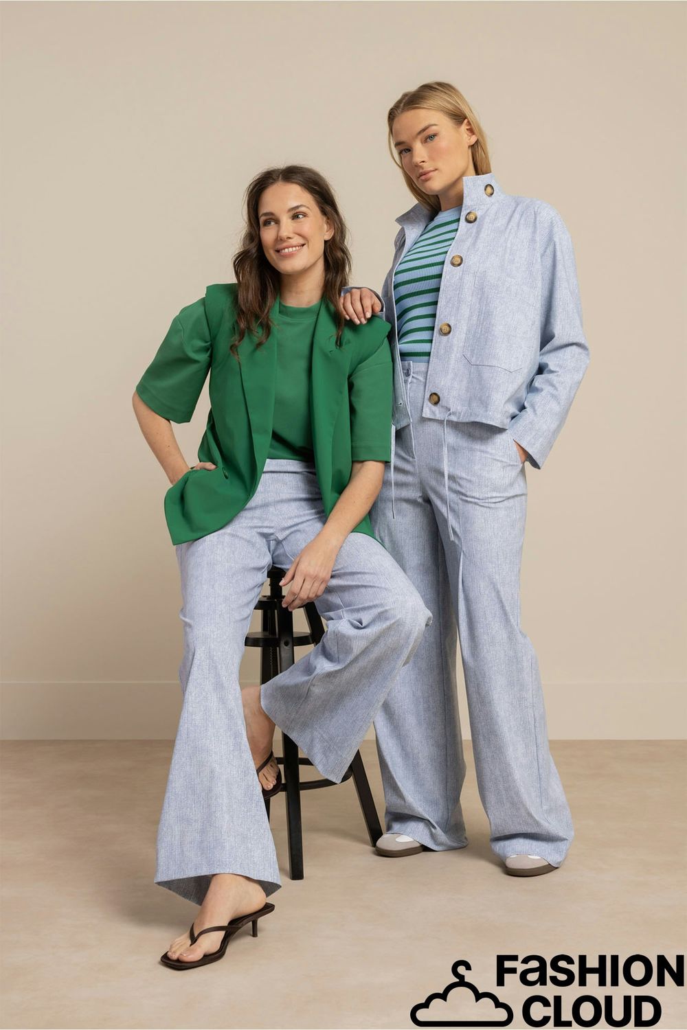 Studio Anneloes Ada denim jacket 13710 denim light