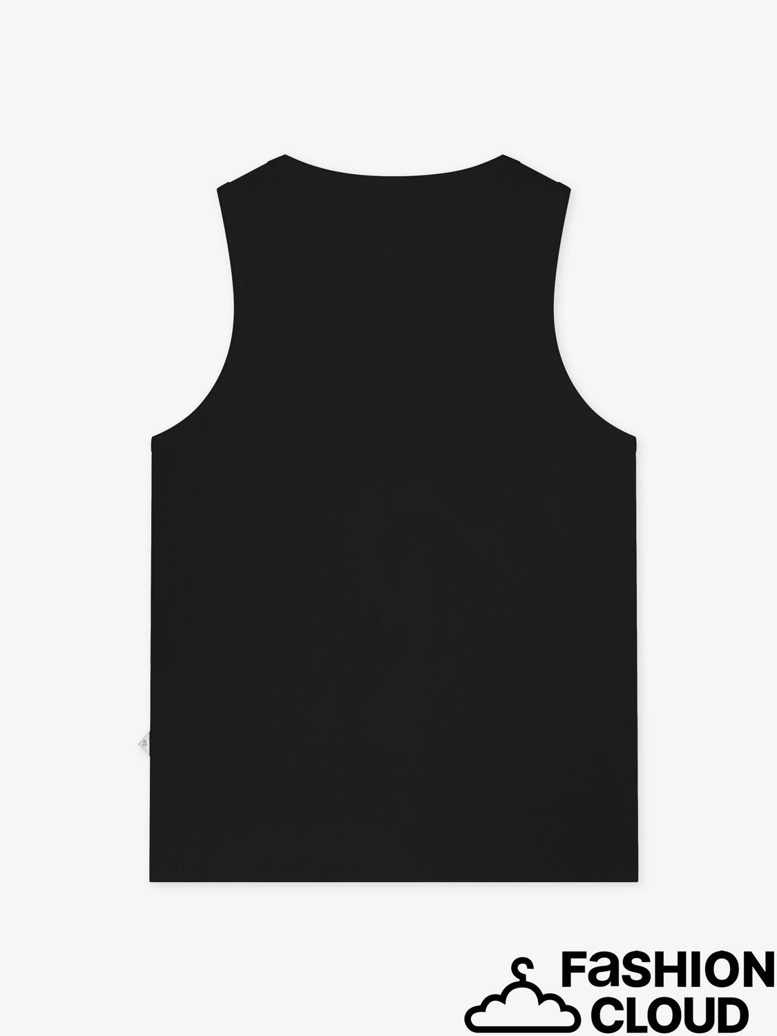 Law Of The Sea LOOP RIBBED TANKTOP LAW-90003 Black