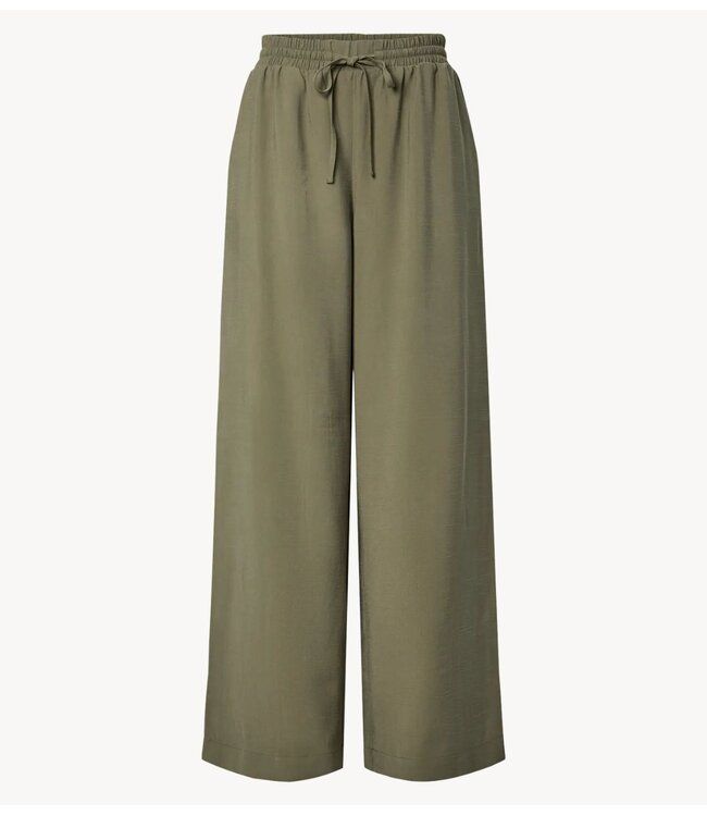99999 - Algemene gro YASNARA HW PANT S. 26034153 Dusty Olive
