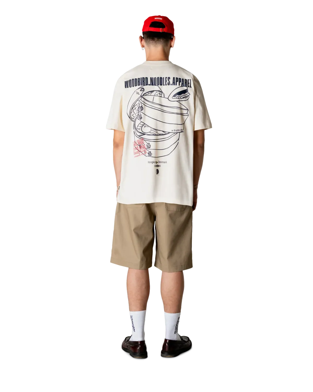 Woodbird WBBaine Nopa Tee 2626-401 Off White
