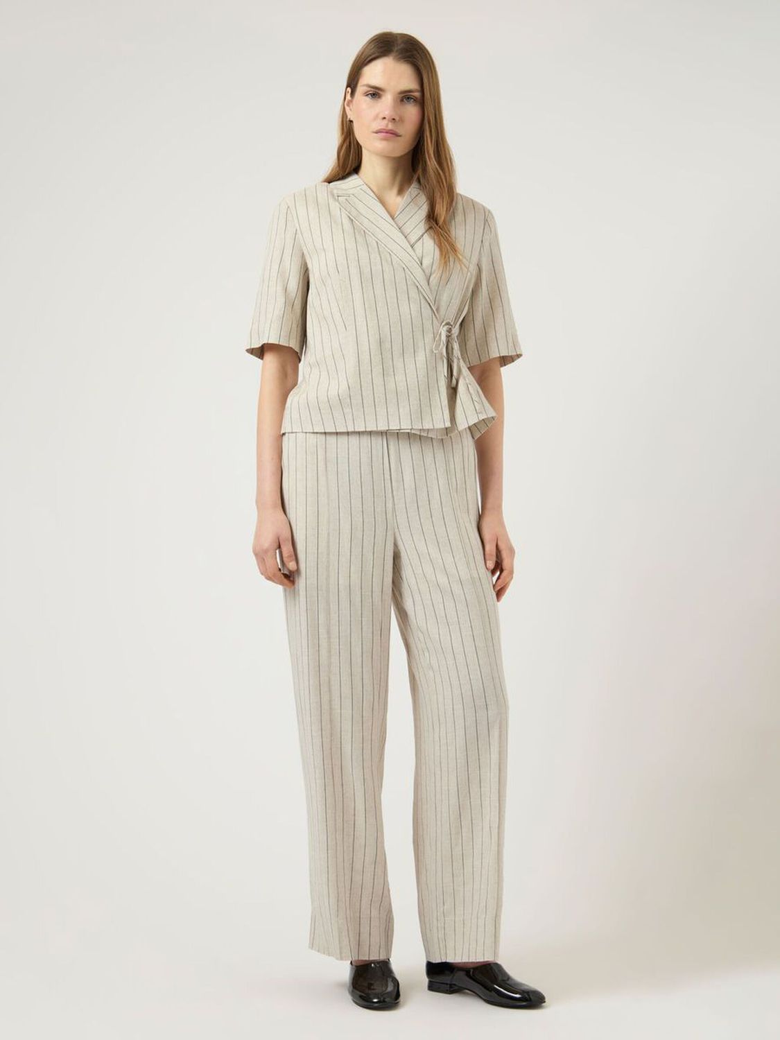 99999 - Algemene gro YASLINURA 2/4 LINEN BLEND BLAZER 26040133 208930001