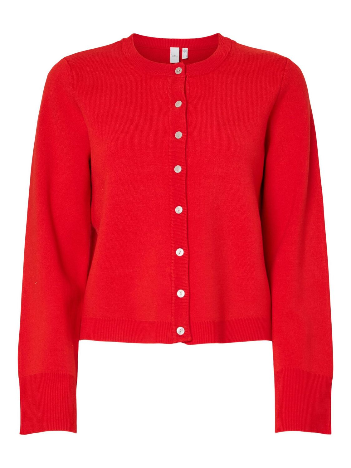 99999 - Algemene gro YASELENA LS KNIT CARDIGAN S. NOOS 26039172 Fiery Red