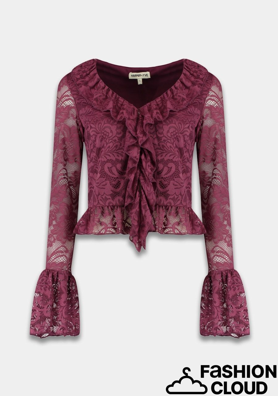 Harper &amp; Yve JADEN-LS HS6P606 cassis