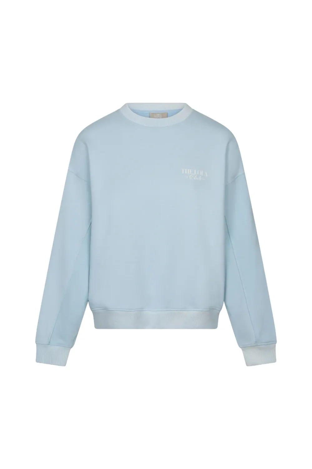 The Lola Club Ruby Sweater Ruby-001 Light Blue