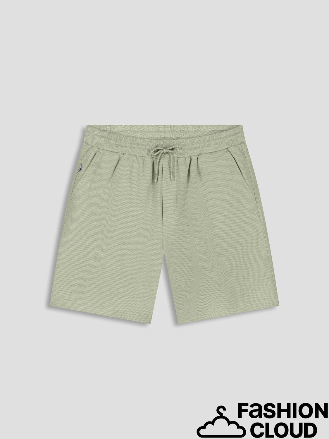 Law Of The Sea SAMUDRA STRUCTURED SHORTS LAW-10426 Tea