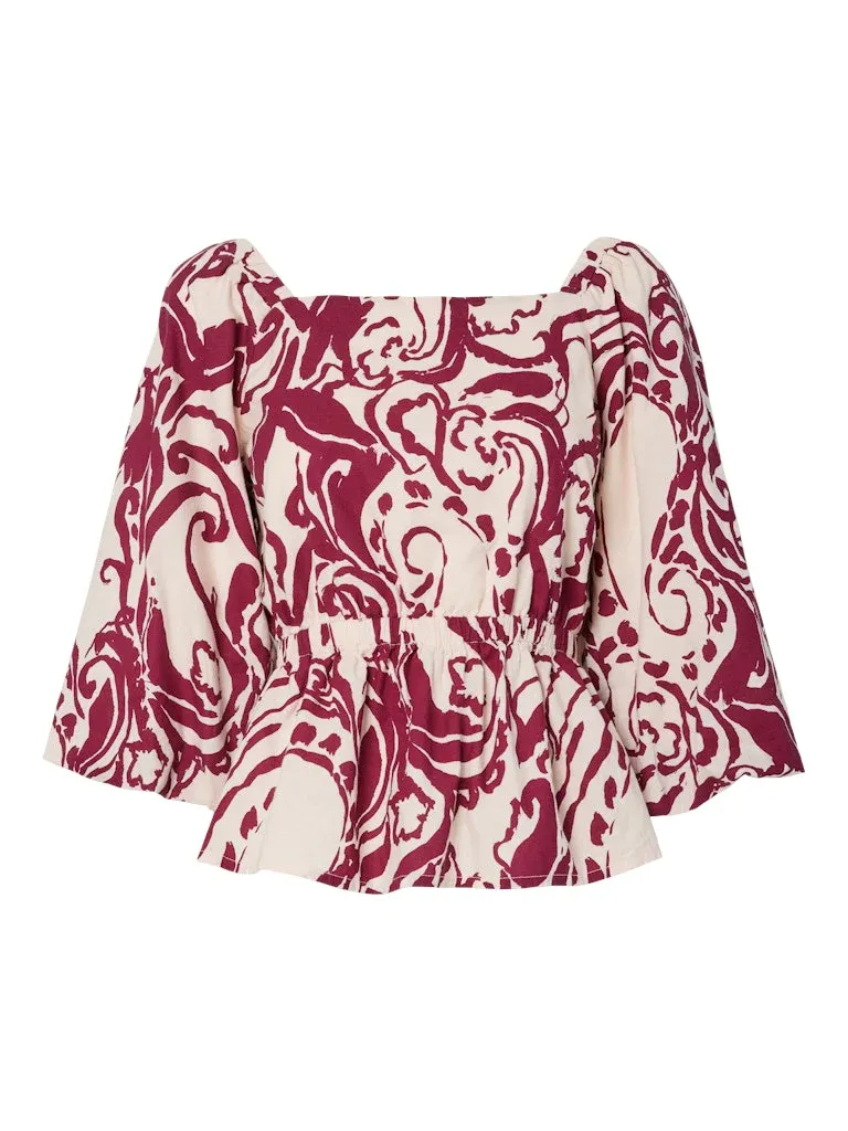 99999 - Algemene gro YASFLEUR 3/4 TOP S. 26040101 Pristine/FLEUR