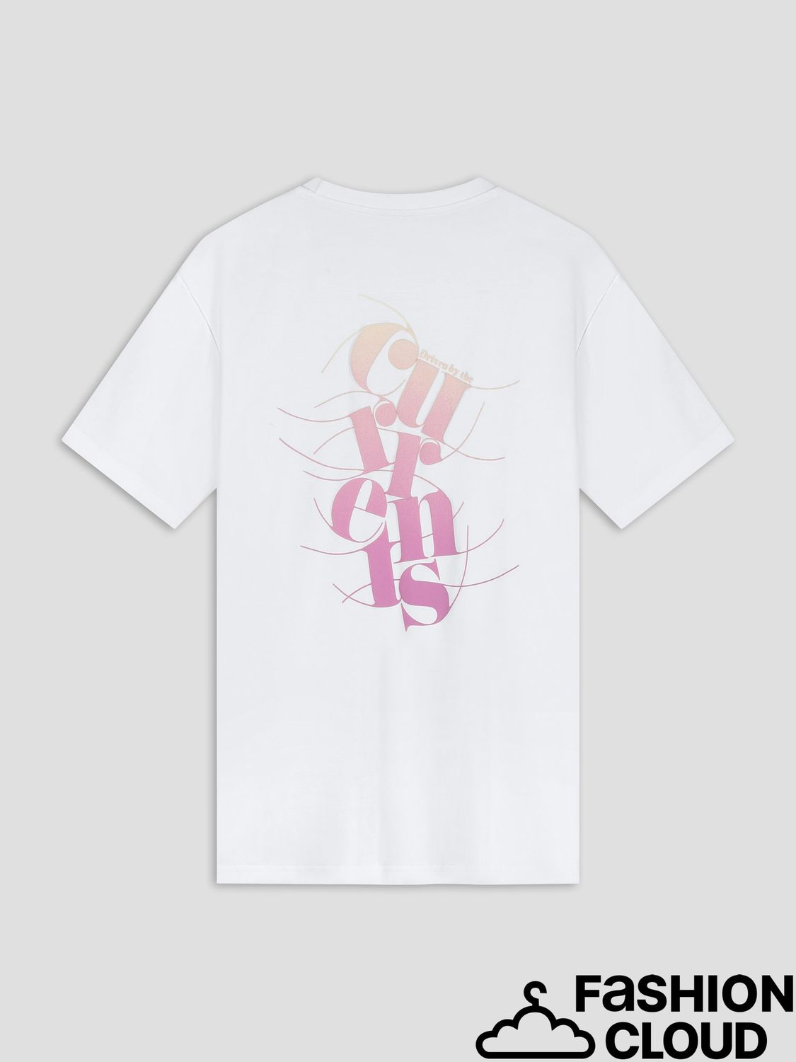 Law Of The Sea CURRENTS ARTWORK TEE LAW-10436 Bright White