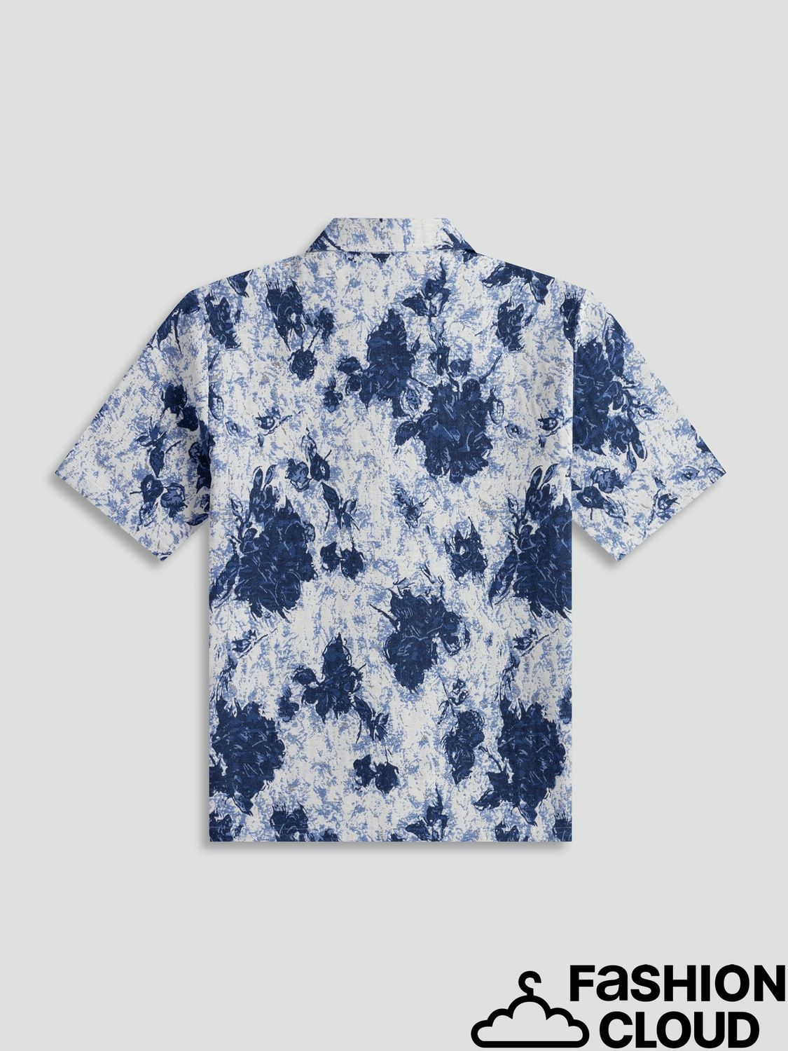 Law Of The Sea ÉCLAT JACQUARD SHIRT LAW-10417 Dutch Blue